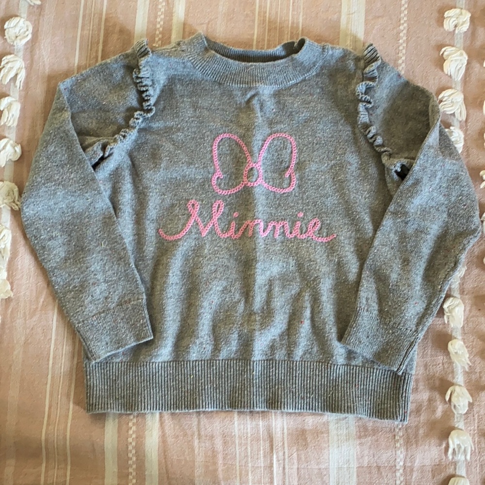 Gap Kids girls Minnie Mouse sweater size 4T